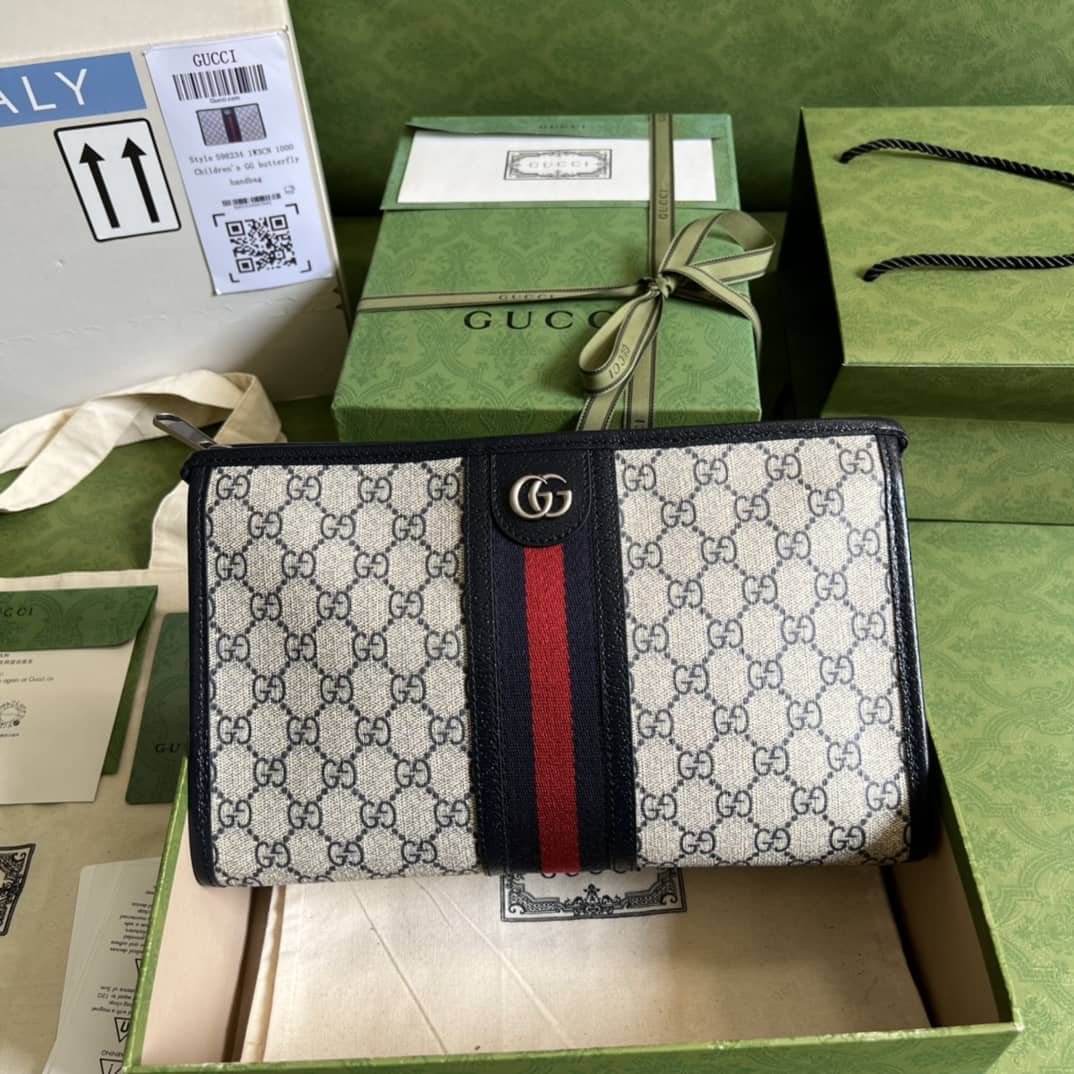 Gucci Purse Dupes Ophidia GG Toiletry Case 598234