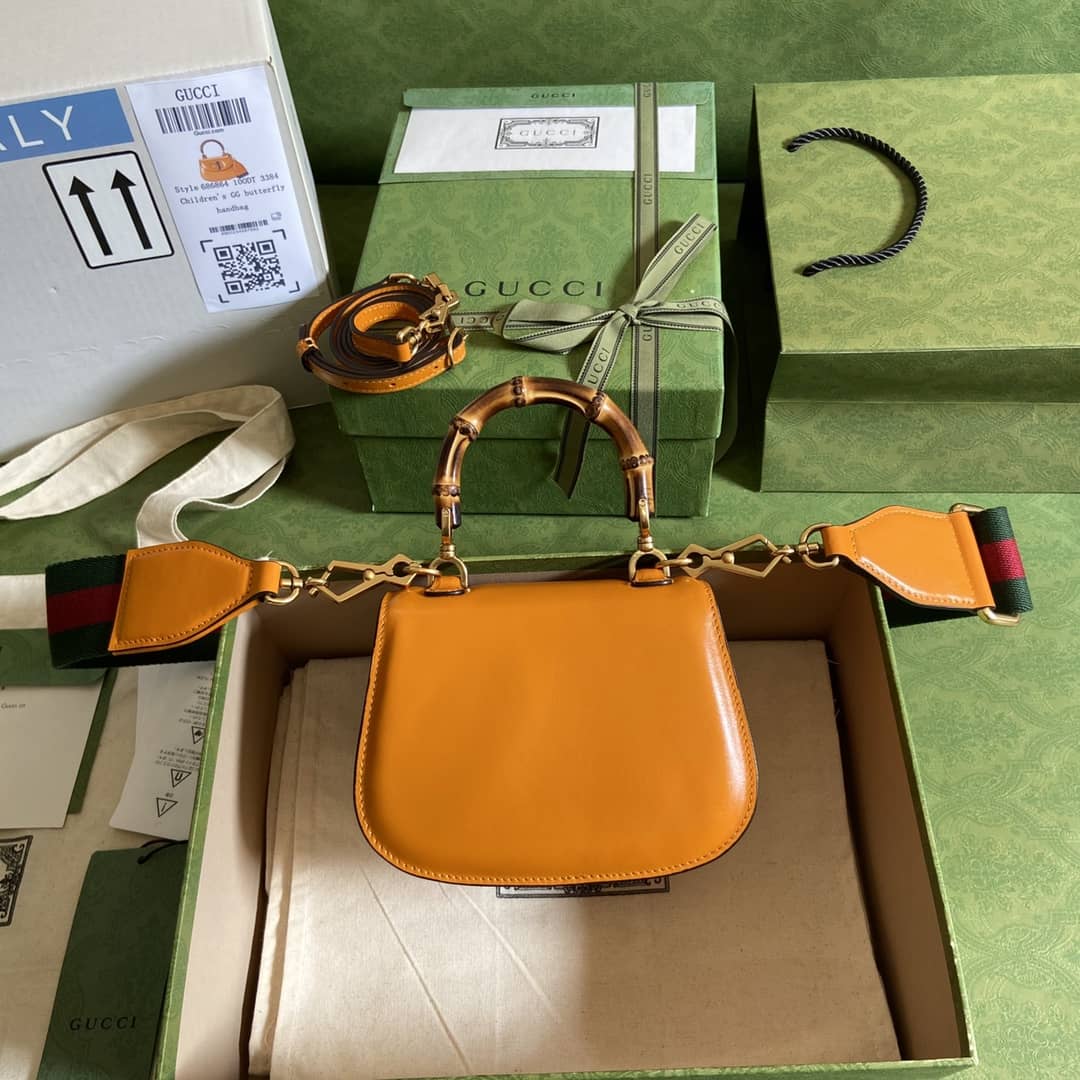 Gucci Bamboo 1947 Mini Top Handle Shoulder Bag 686864 Replica