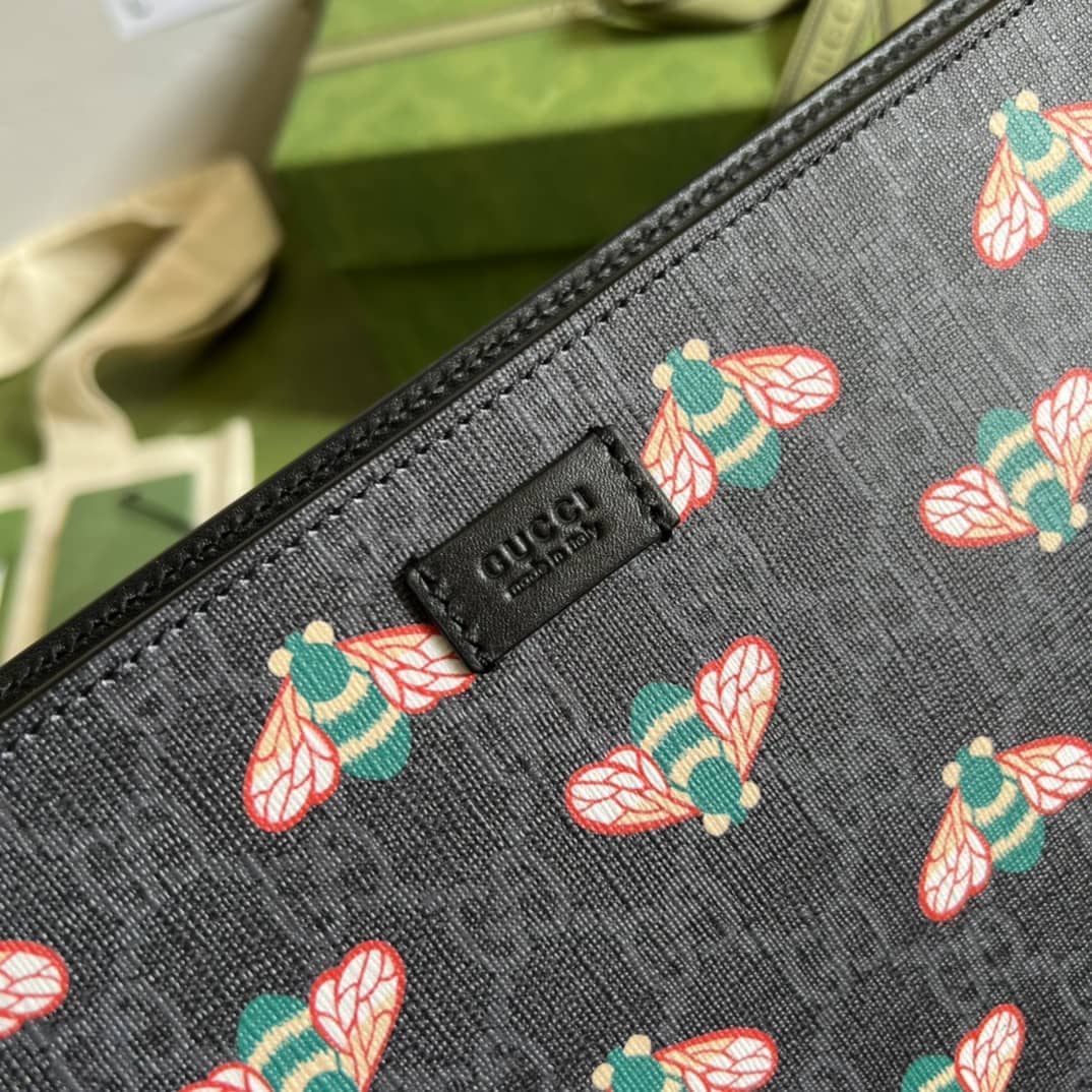 Gucci Bestiary Clutch With Bee 674873 Replica