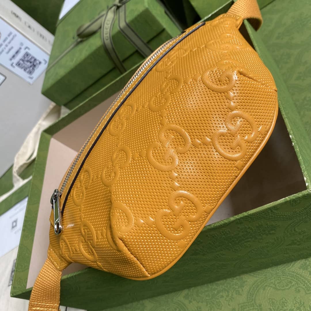 Gucci GG Embossed Belt Bag Replica 658582
