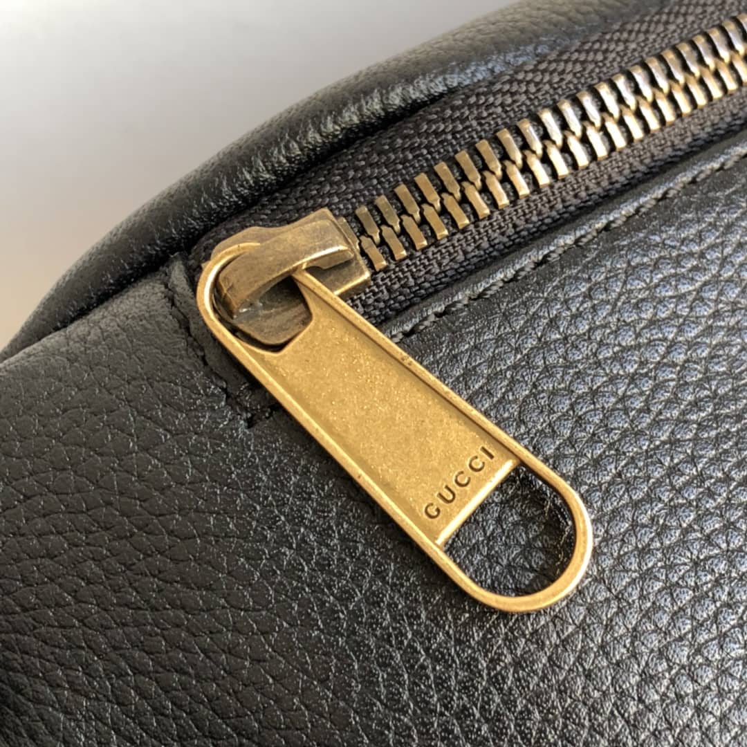 Gucci Print Small Waist Body Belt Bag Replica Black 527792