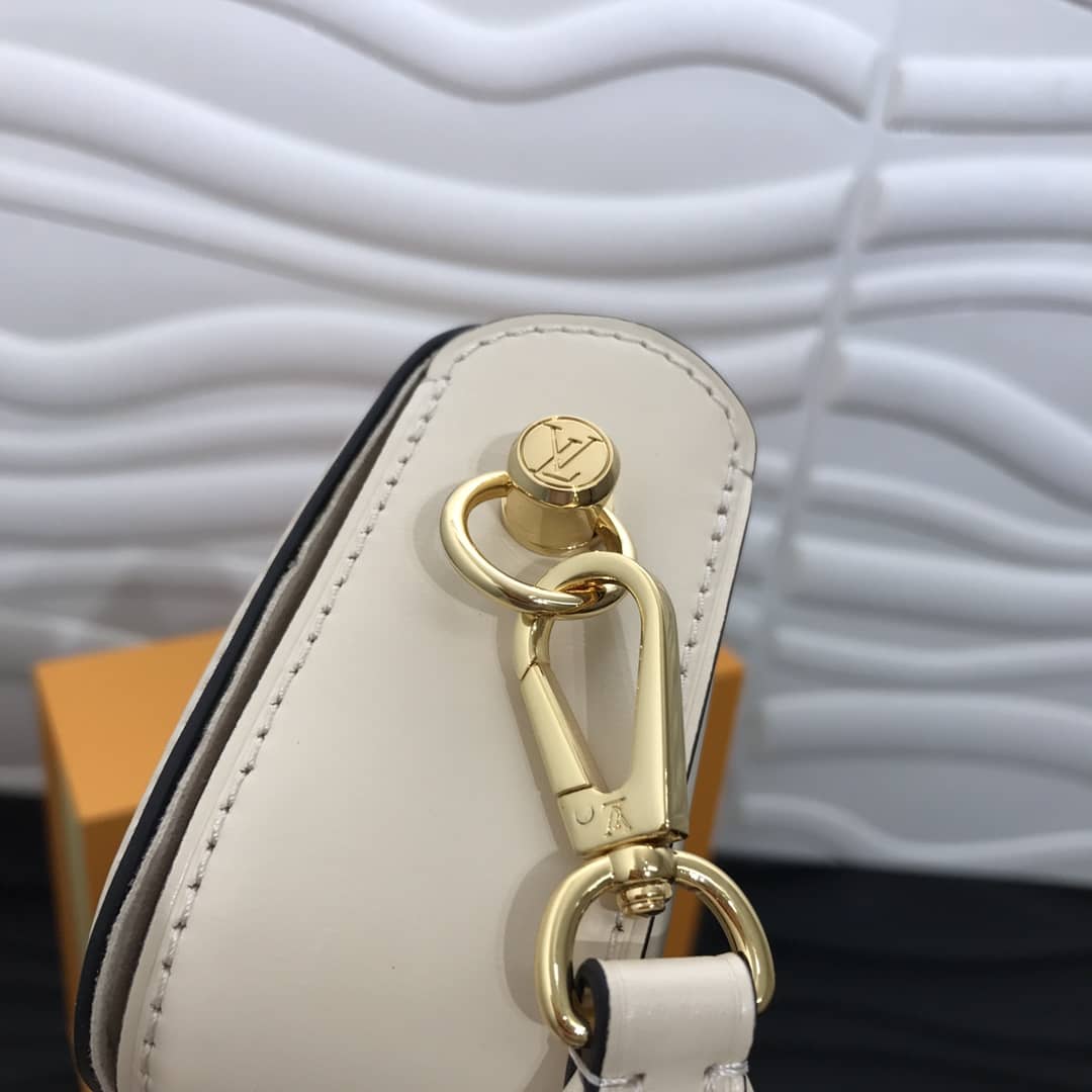 Louis Vuitton Officier Pouch Monogram Canvas Strap Replica Bag White M69841