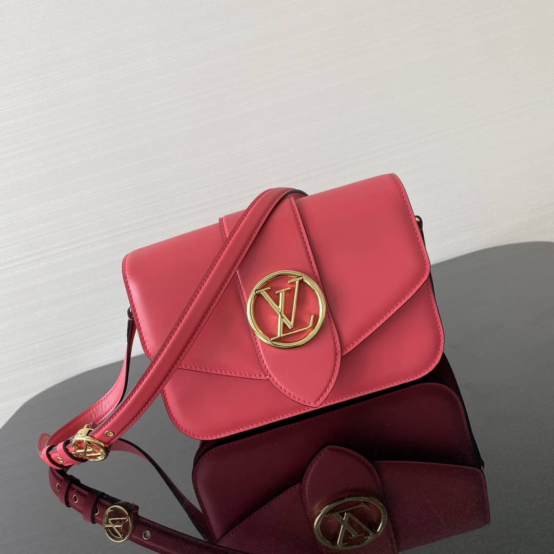 Louis Vuitton Pont 9 Leather Crossbody Bag M55948
