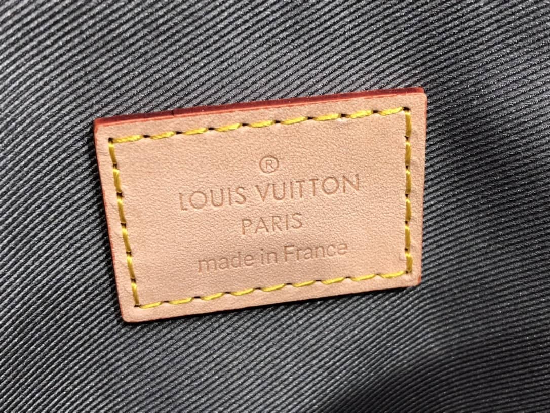 Louis Vuitton Sac Plat Monogram Mirror Coated Canvas Replica Bag
