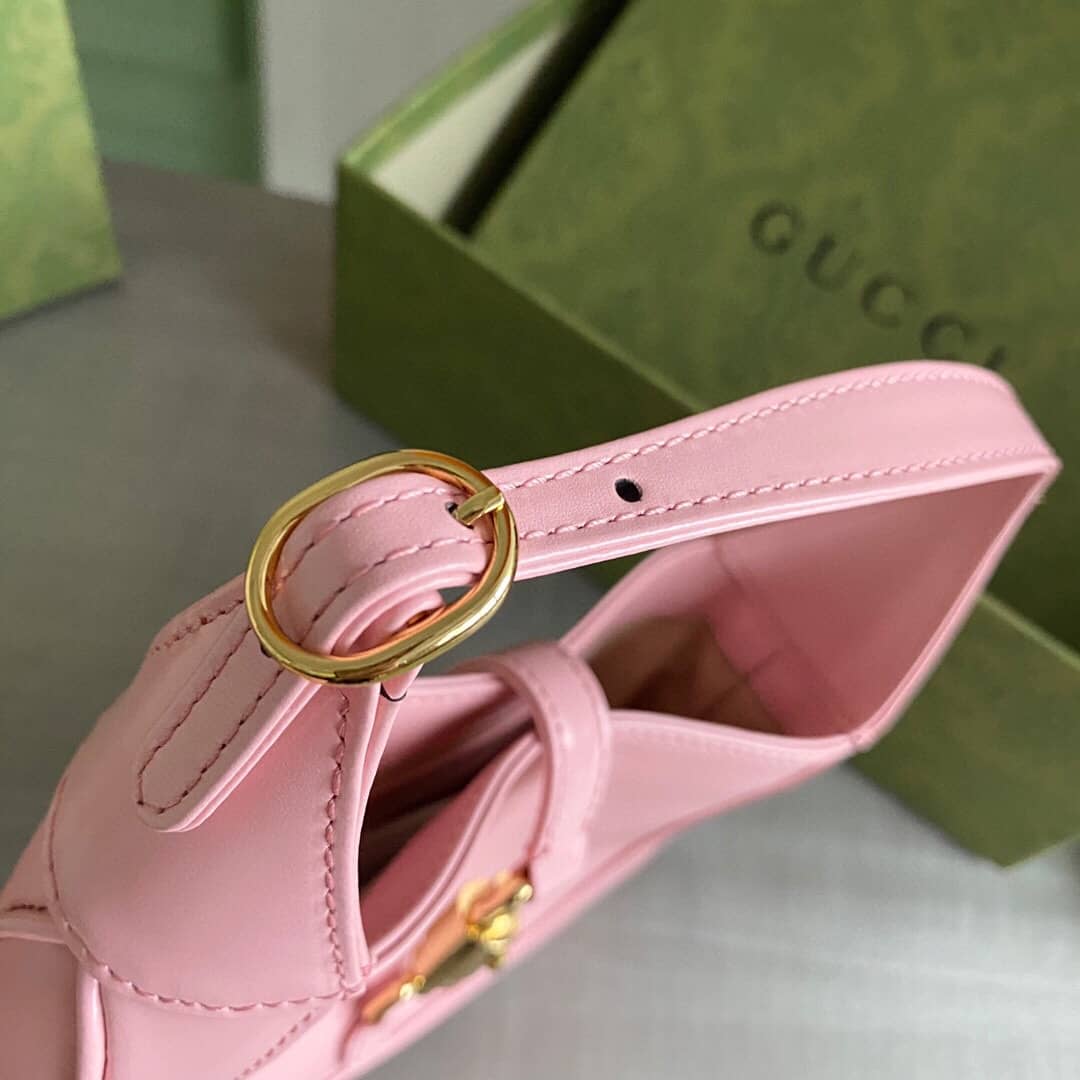 Gucci Jackie 1961 Mini Shoulder Bag Replica Pink 637091