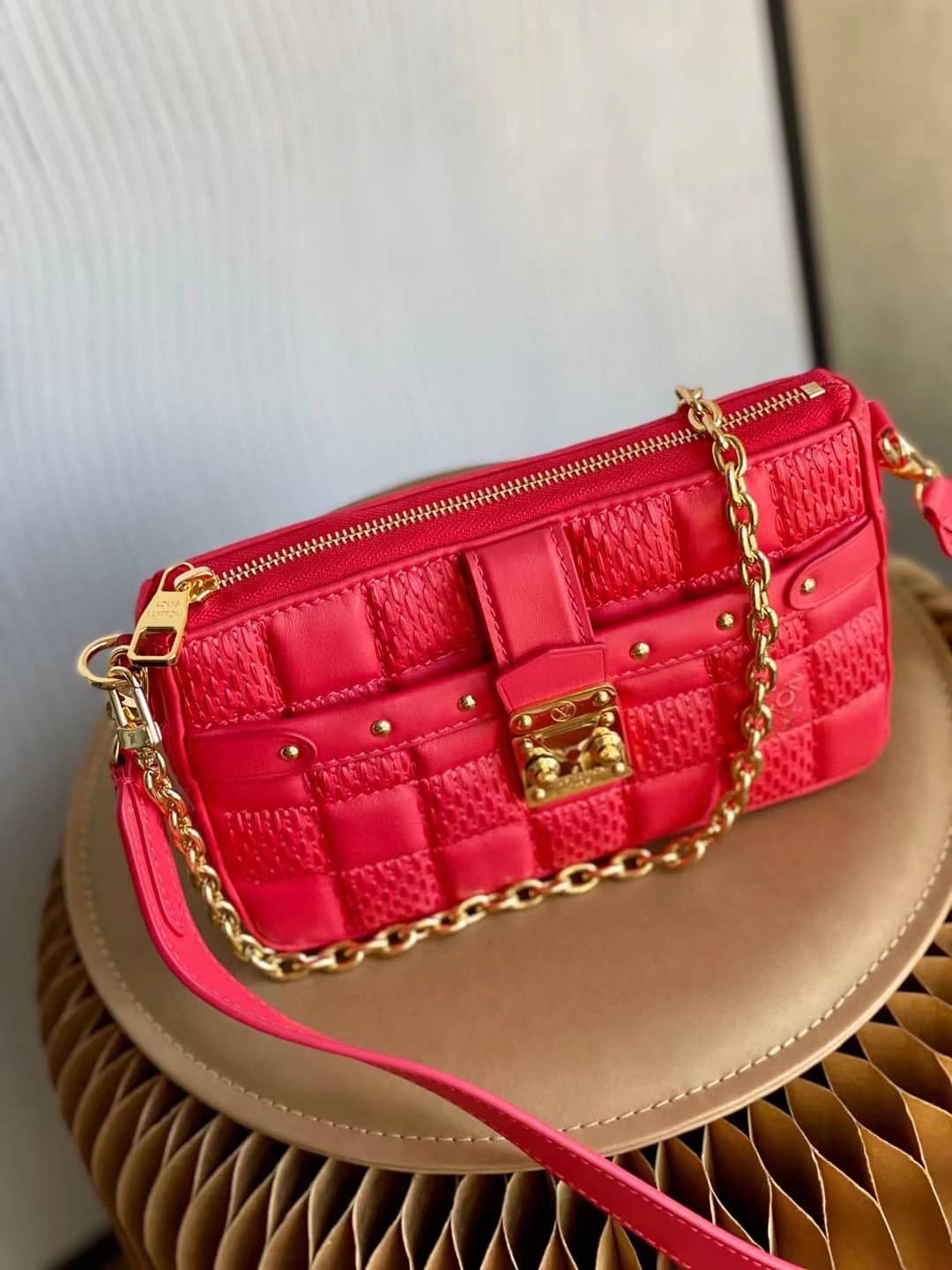 Louis Vuitton Pochette Troca Red M59049 Replica Crossbody Bag