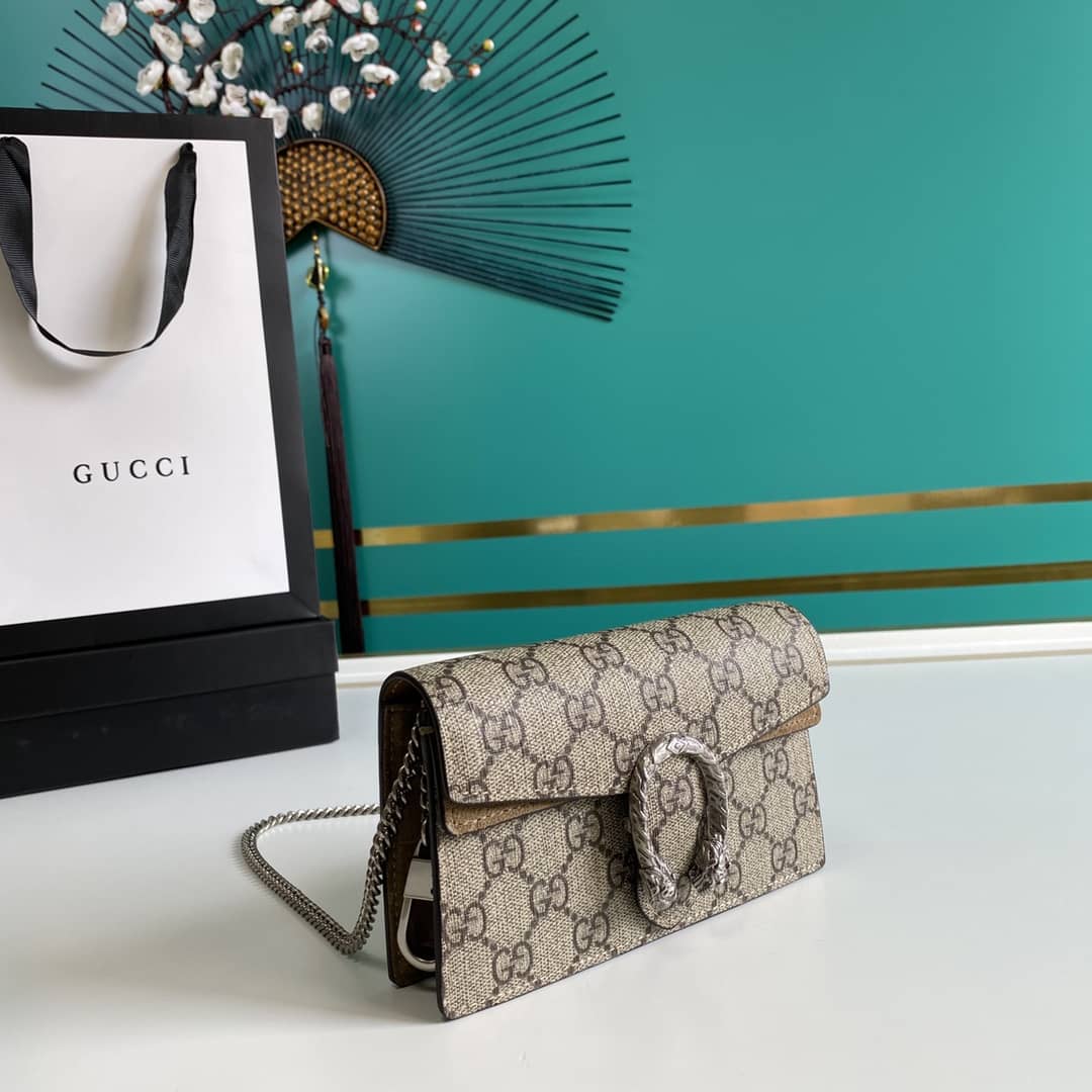 Gucci Dionysus GG Supreme Mini Crossbody Bag Replica 476432