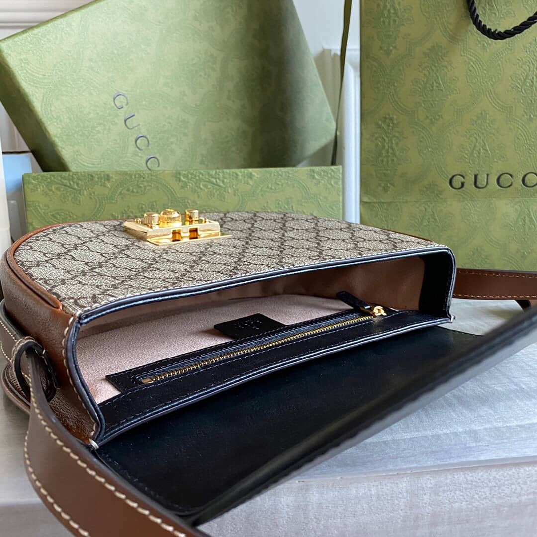 Gucci Padlock Small Shoulder Bag Replica Black 644524
