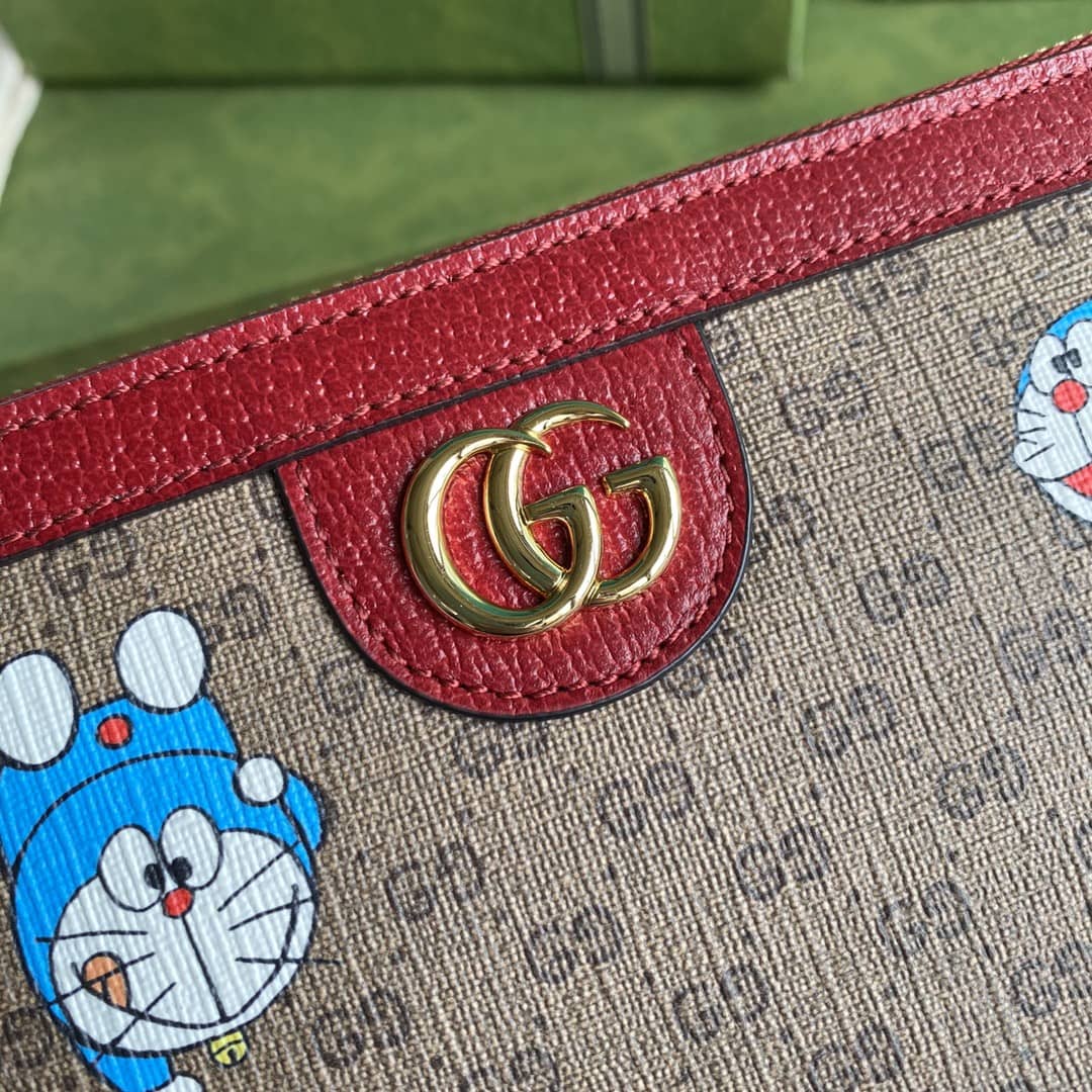 Gucci Doraemon x Gucci Pouch Clutch Replica  647804