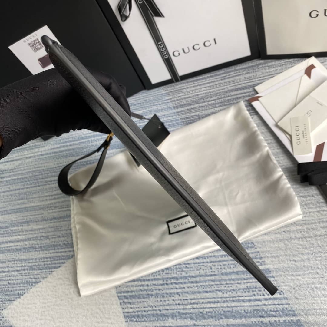 Gucci Animalier Leather Pouch Replica 523684