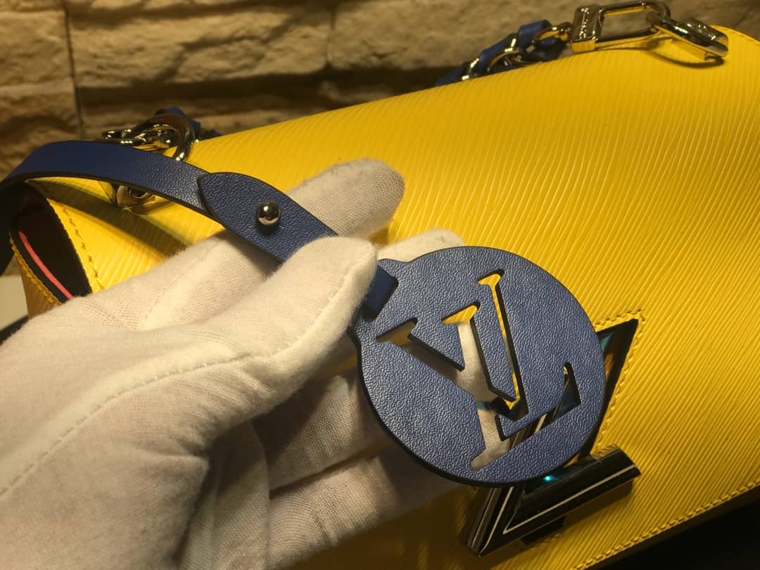 Louis Vuitton Twist MM Bag Yellow M50296 Replica