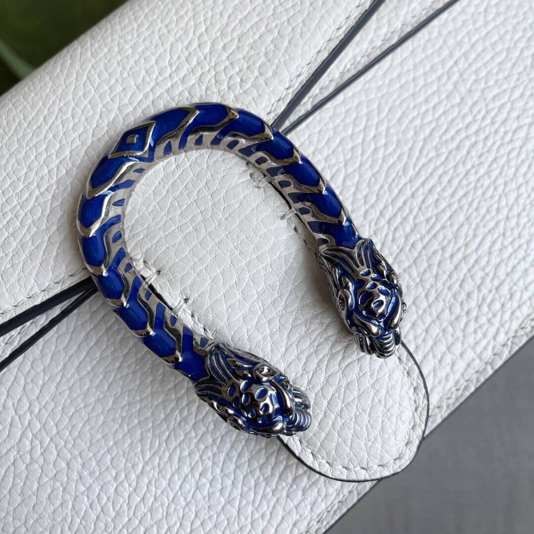 Gucci GG Dionysus Small Shoulder Bag Replica White 499623