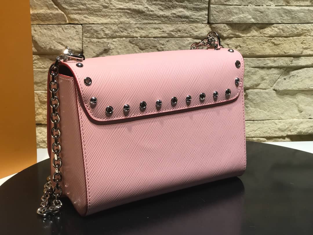 Louis Vuitton Twist MM Inspired Chain Shoulder Bag