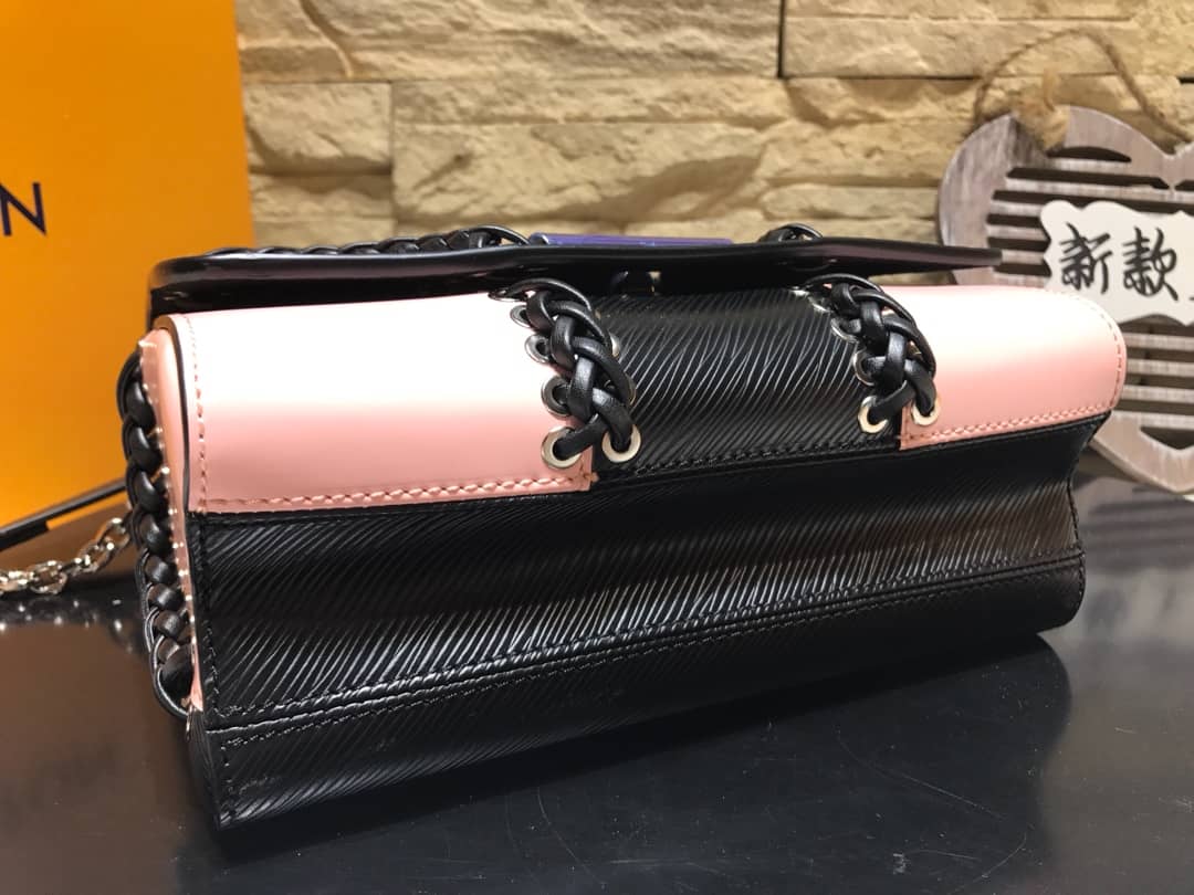 Louis Vuitton Replica Twist MM Epi Leather Bag Pink