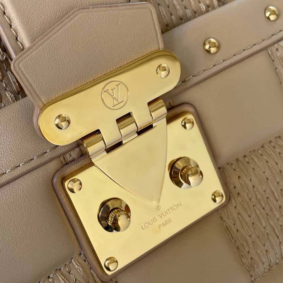 Louis Vuitton Troca MM Beige M59111 Replica Camera Bag