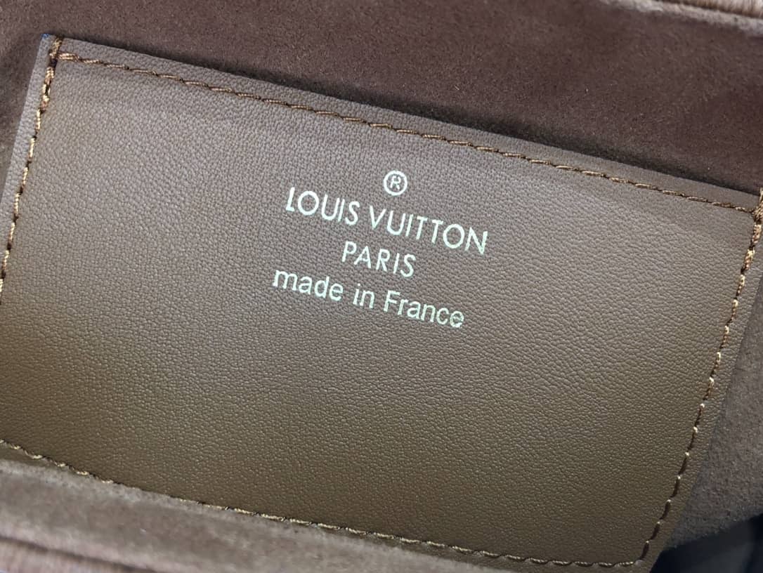 Louis Vuitton Embroidered Canvas Calf Leather Twist MM Replica Bag M57659
