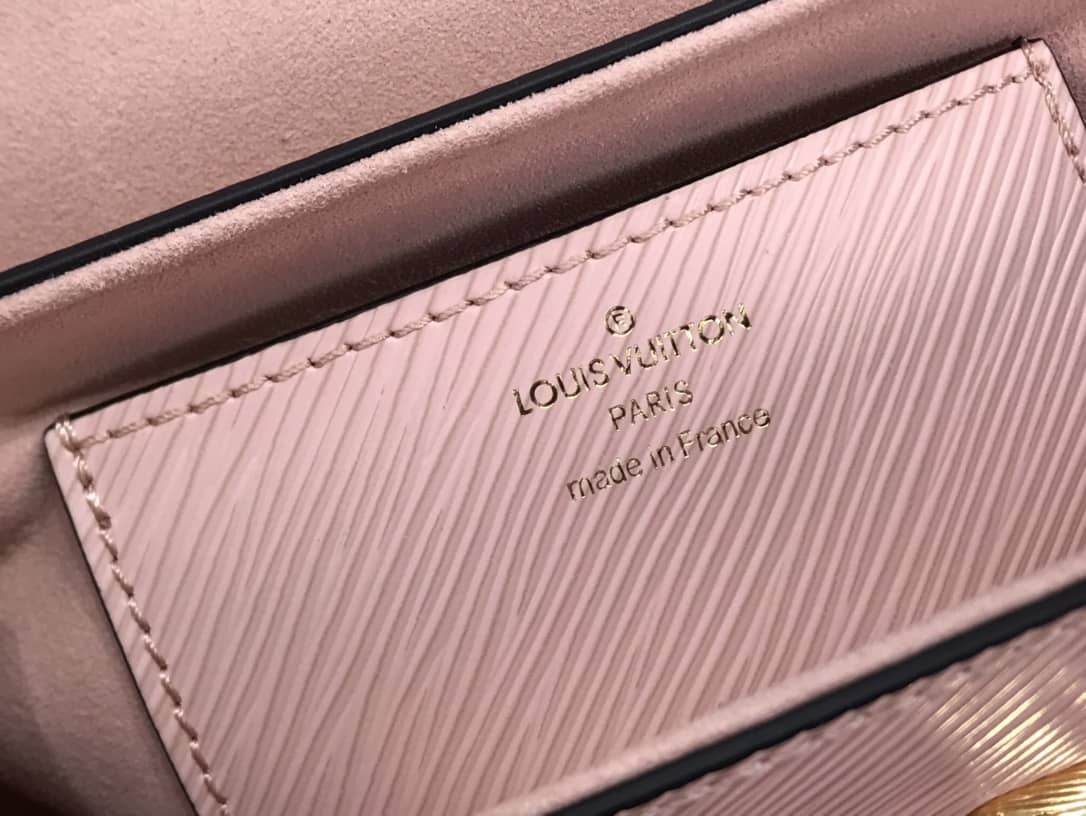 Louis Vuitton Monogram 2Way Leather Twist Replica Handbag Pink M58526