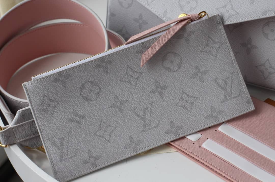 Louis Vuitton Felicie Crossbody Small Canvas Leather Replica Bag White M61276