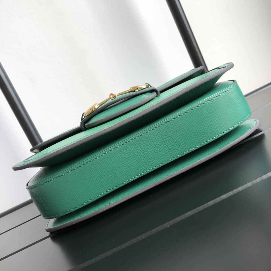 Gucci Horsebit 1955 Shoulder Bag Replica Green 602204
