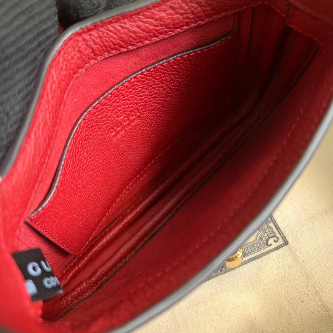 Gucci Jackie 1961 Mini Hobo Bag Red 637091 Replica