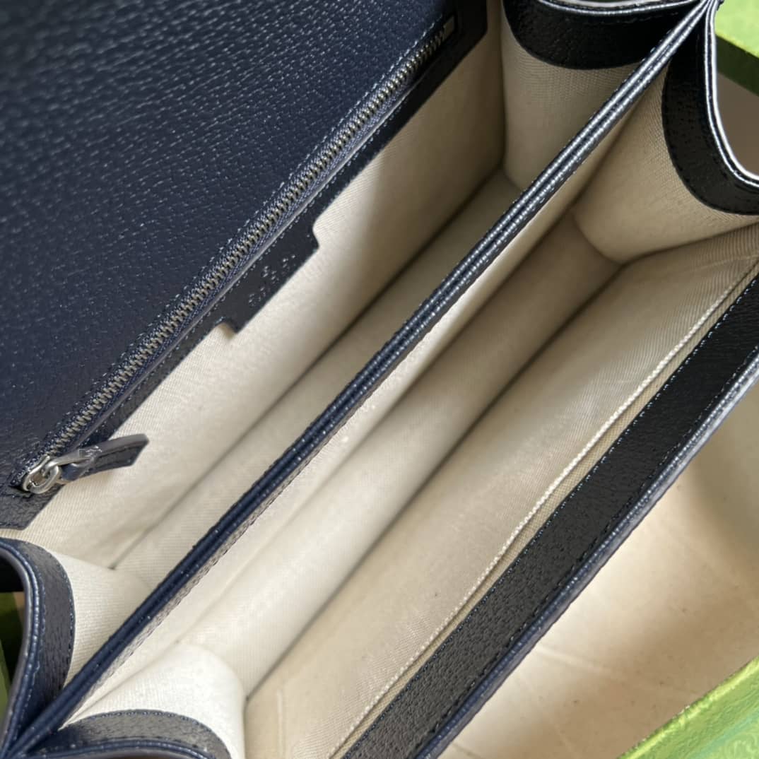 Gucci Ophidia Small Top Handle Shoulder Bag With Web 651055 Replica