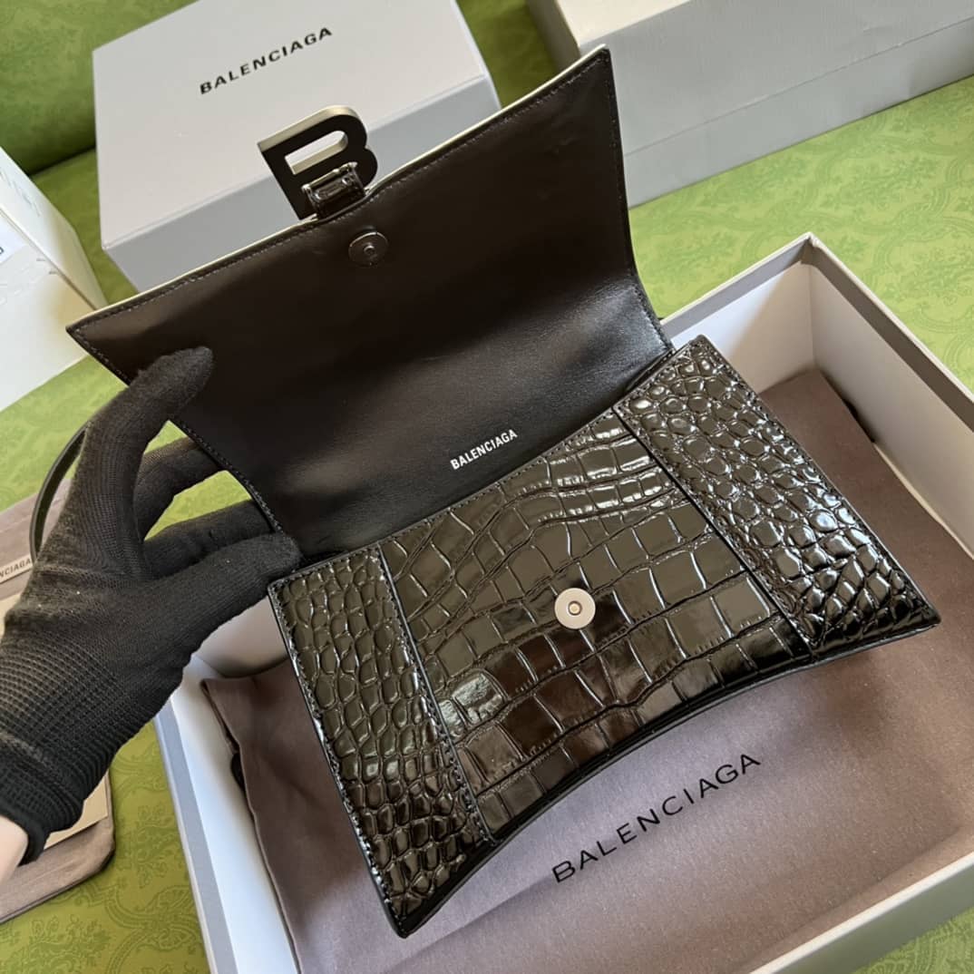 Best Replica Balenciaga Hourglass Replica Crossbody Bag(ColaReps)