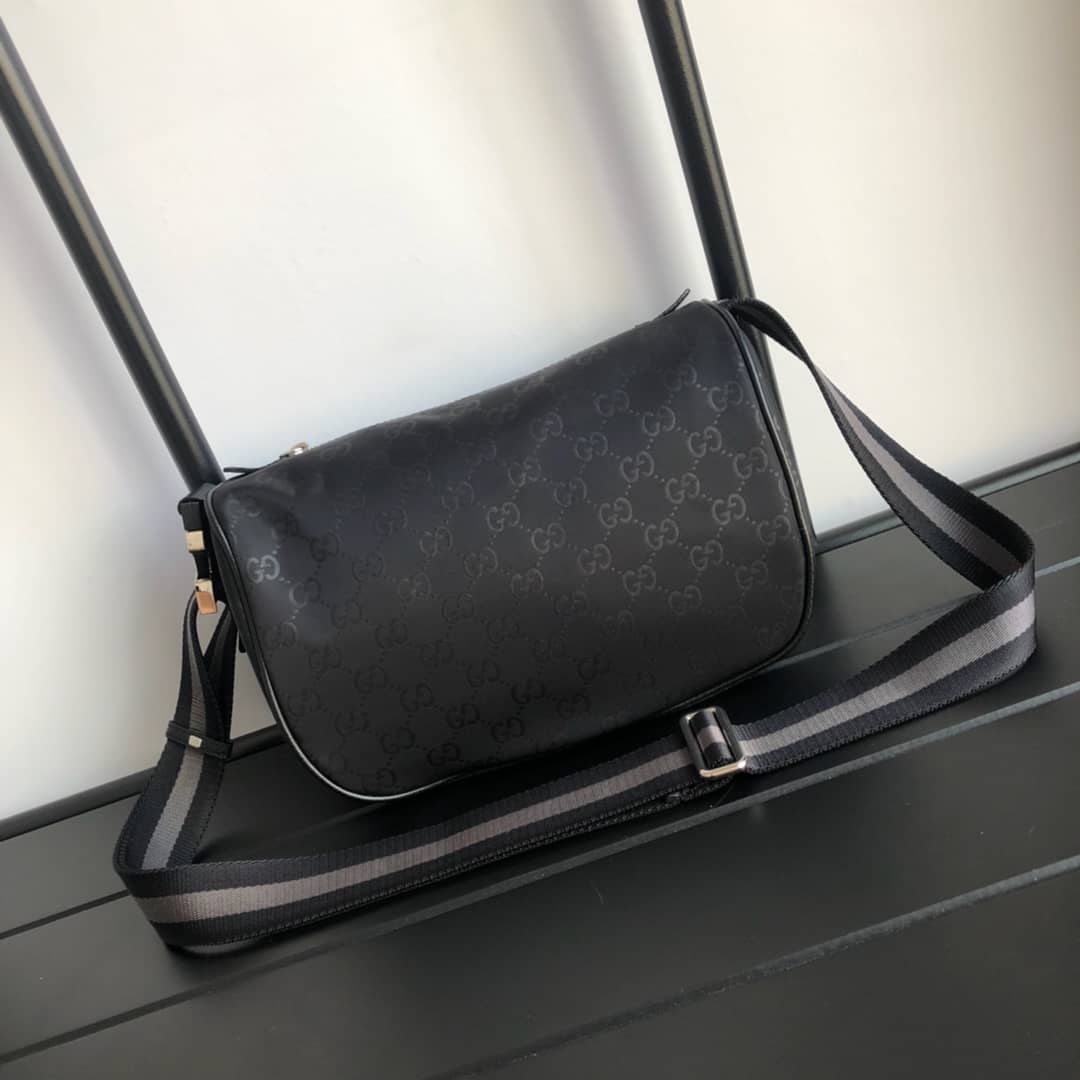 Gucci GG Supreme Belt Bag Replica Black 449132