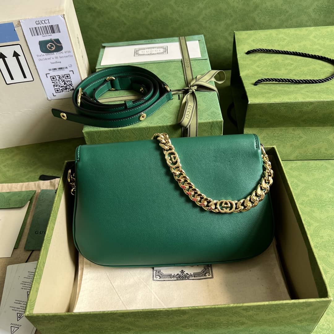 Gucci Blondie Green 699268 Replica Shoulder Bag
