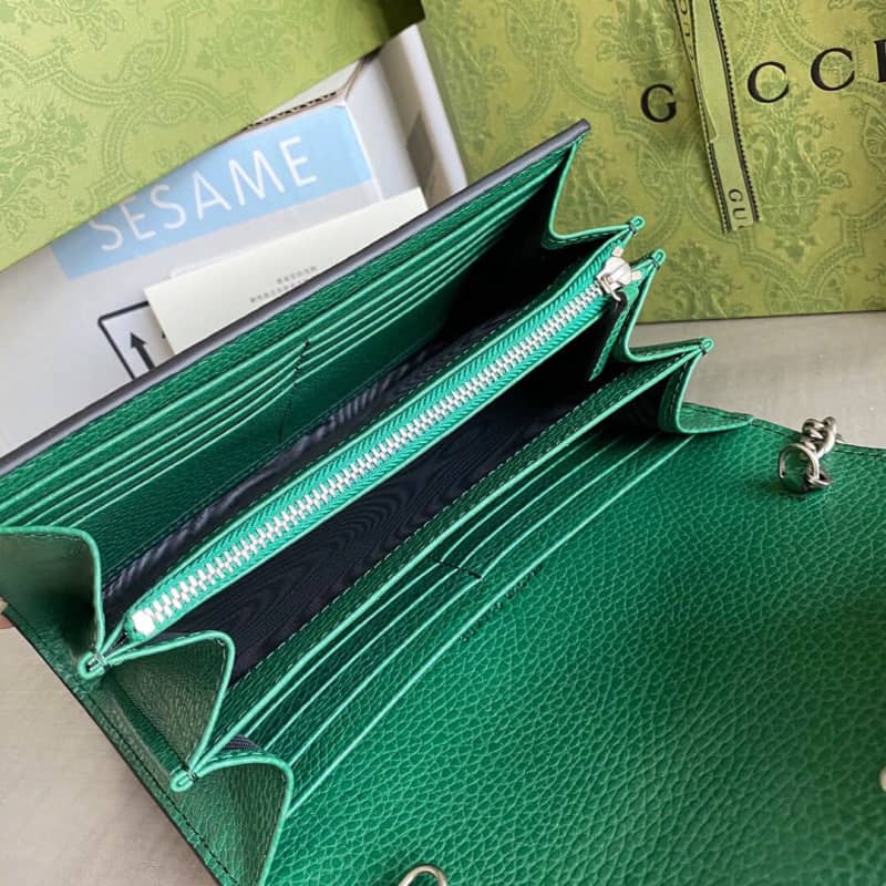 Gucci Dionysus Chain Wallet Shoulder Bag Replica Green 401231