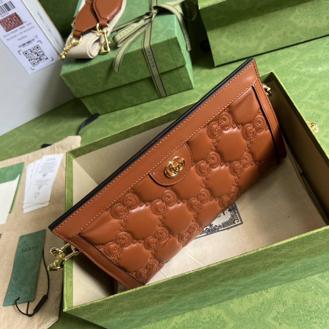 Gucci GG Matelassé Leather 702200 Replica Shoulder Bag