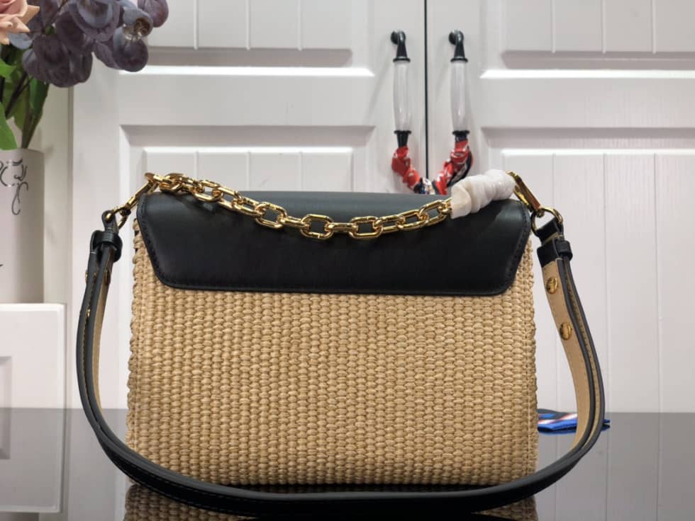 Louis Vuitton Twist MM Raffia Replica Bag M57648