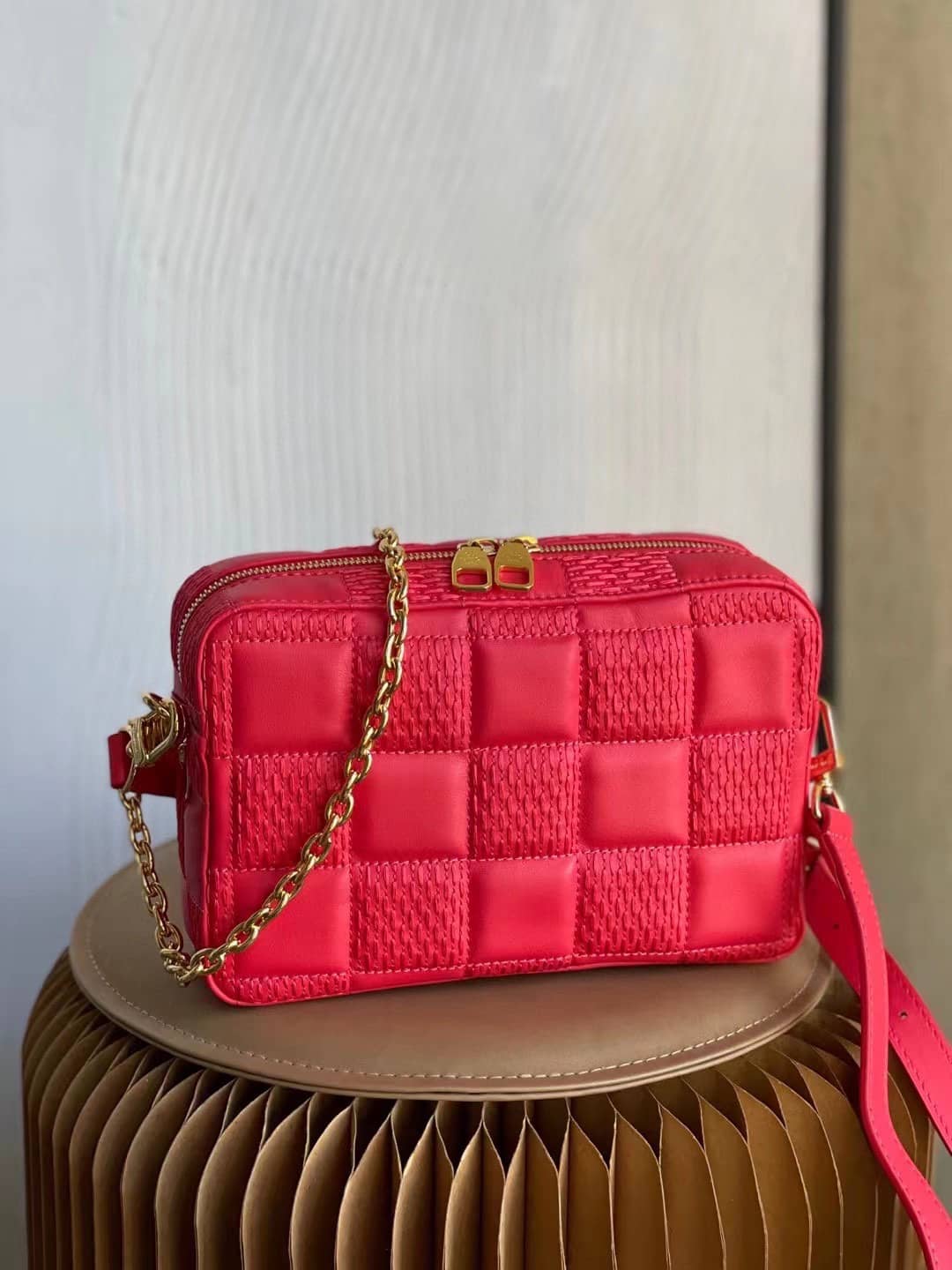 Louis Vuitton Troca PM Red M59118 Replica Crossbody Bag