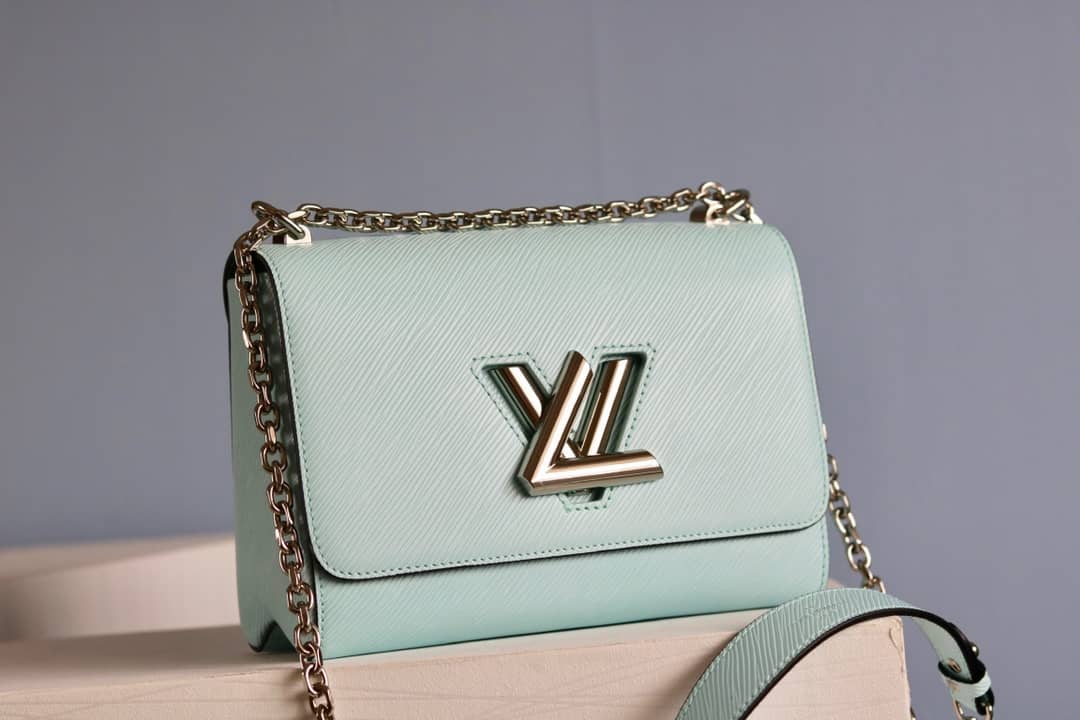 Louis Vuitton Twist Bag Blue Replica M50281