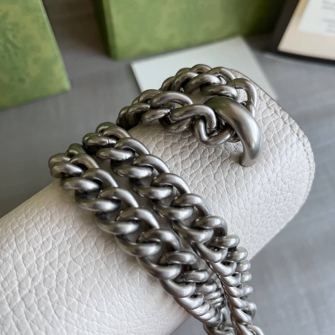 Gucci GG Dionysus Small Shoulder Bag Replica White 499623