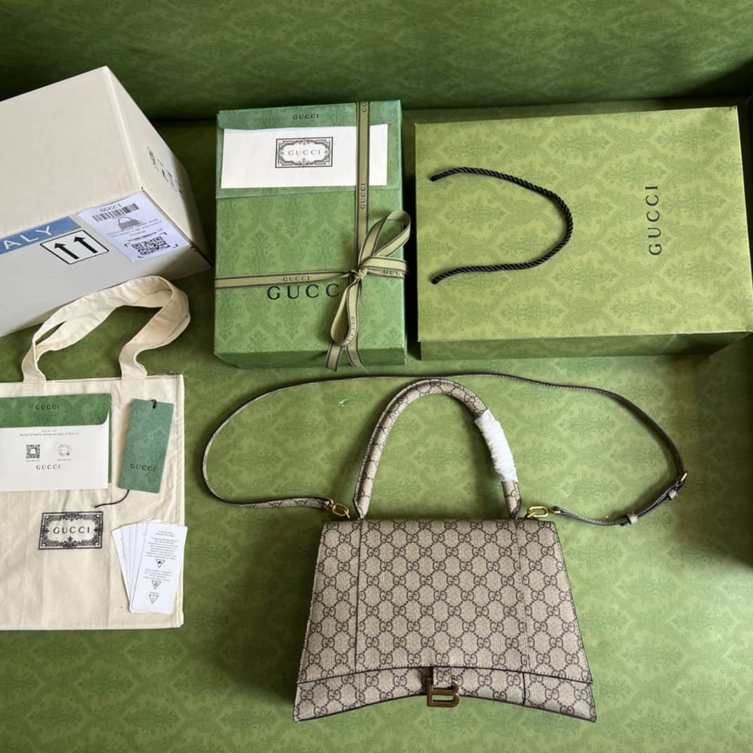 Gucci Bag Dupes x Balenciaga  Hourglass Medium 681696