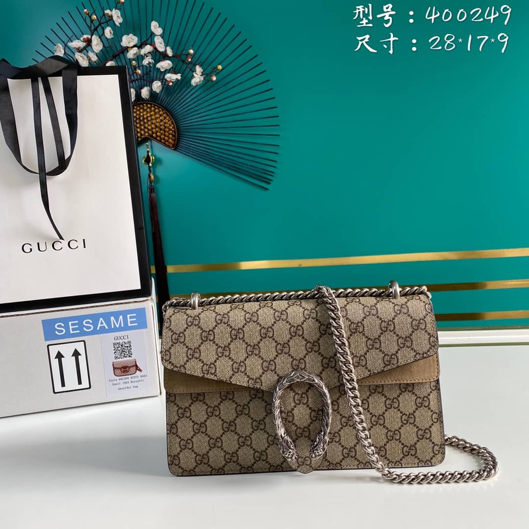 Gucci Dionysus Small GG Shoulder Bag Replica 400249