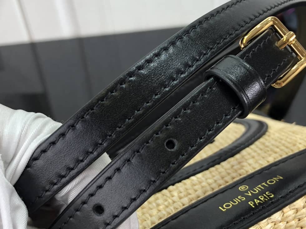 Louis Vuitton Petit Caramel Black M59962 Replica Bucket Bag