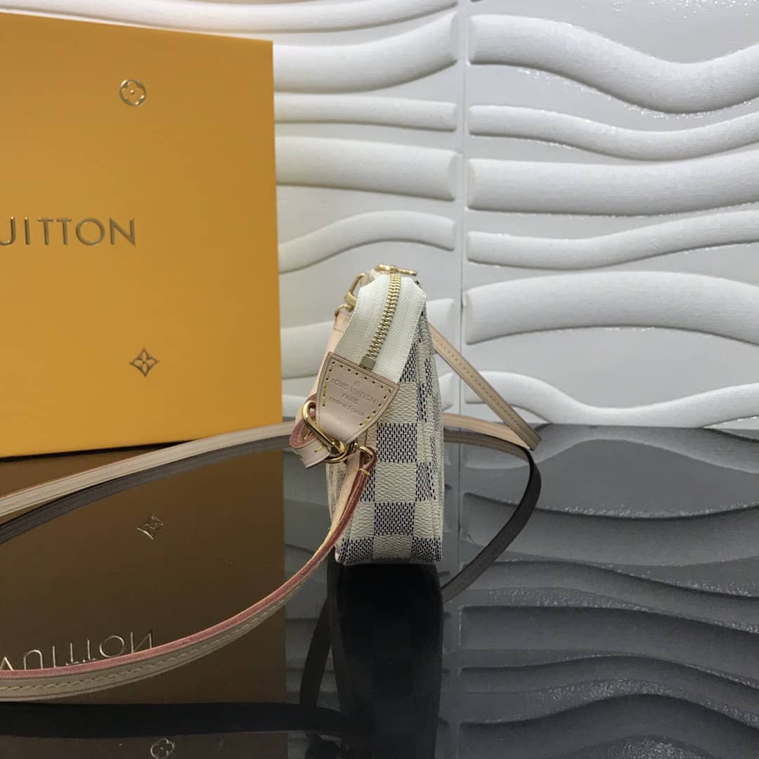 Louis Vuitton Replica Pochette Accessoires Canvas Beige M40712