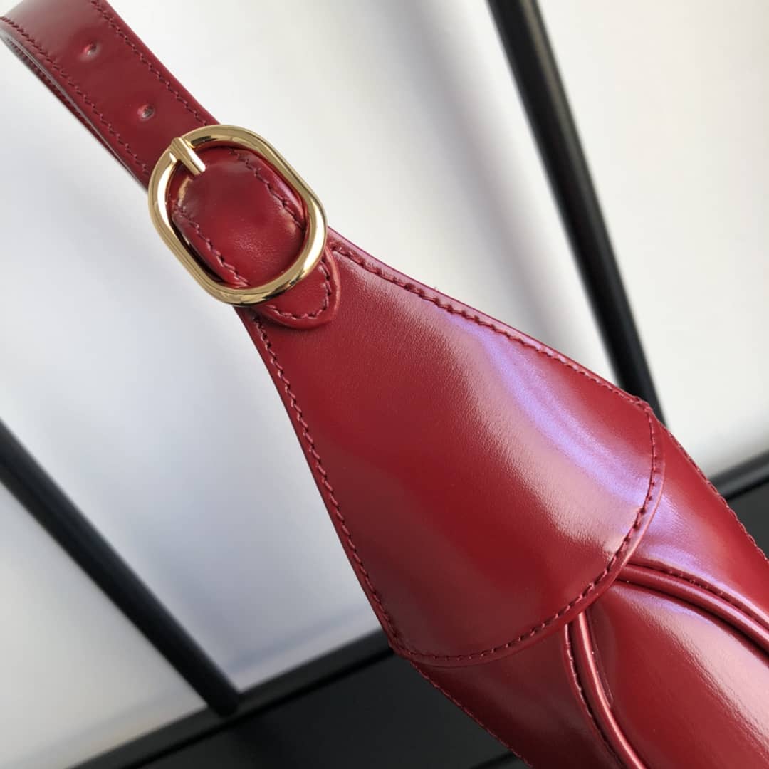 Gucci GG Jackie 1961 Small Hobo Shoulder Bag Replica Red 636709