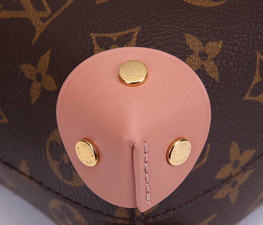 Louis Vuitton Petite Malle Souple Monogram Bag Replica Pink M45571