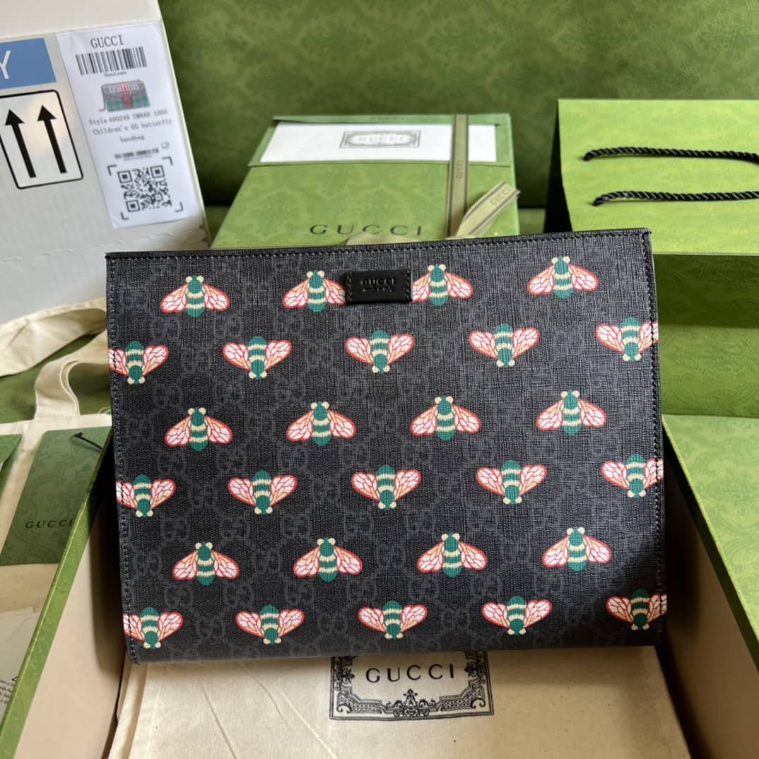 Gucci Bestiary Clutch With Bee 674873 Replica