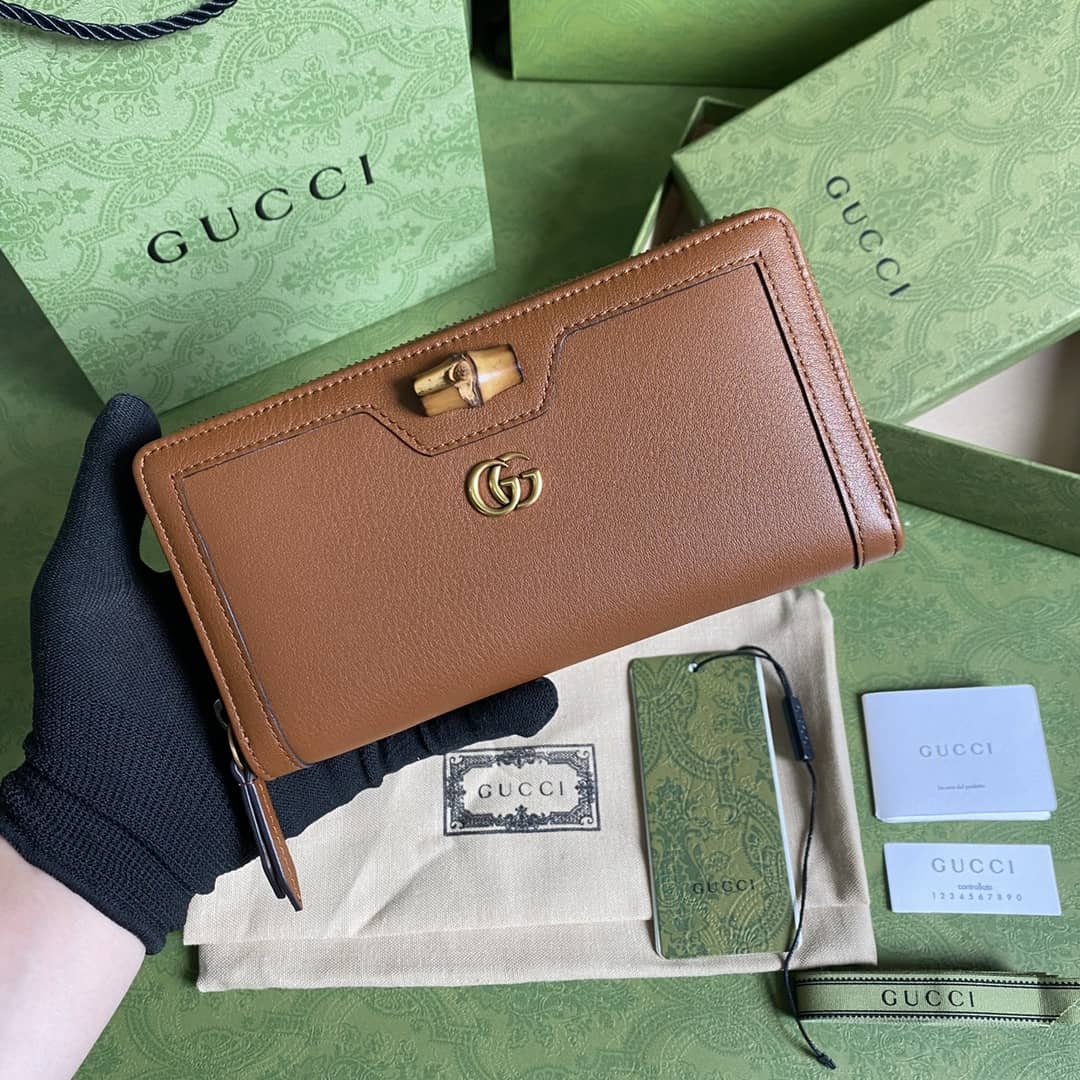 Gucci Diana Continental Wallet Replica 658634