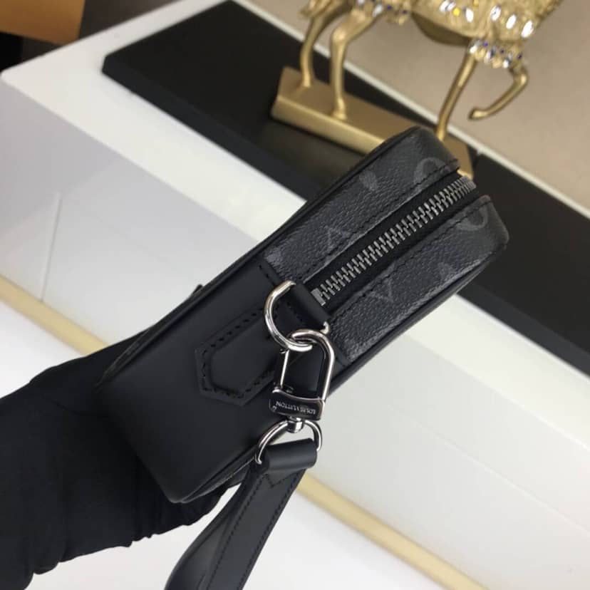 Louis Vuitton PM Monogram Eclipse Trousse Toilette Replica Pouch M43384