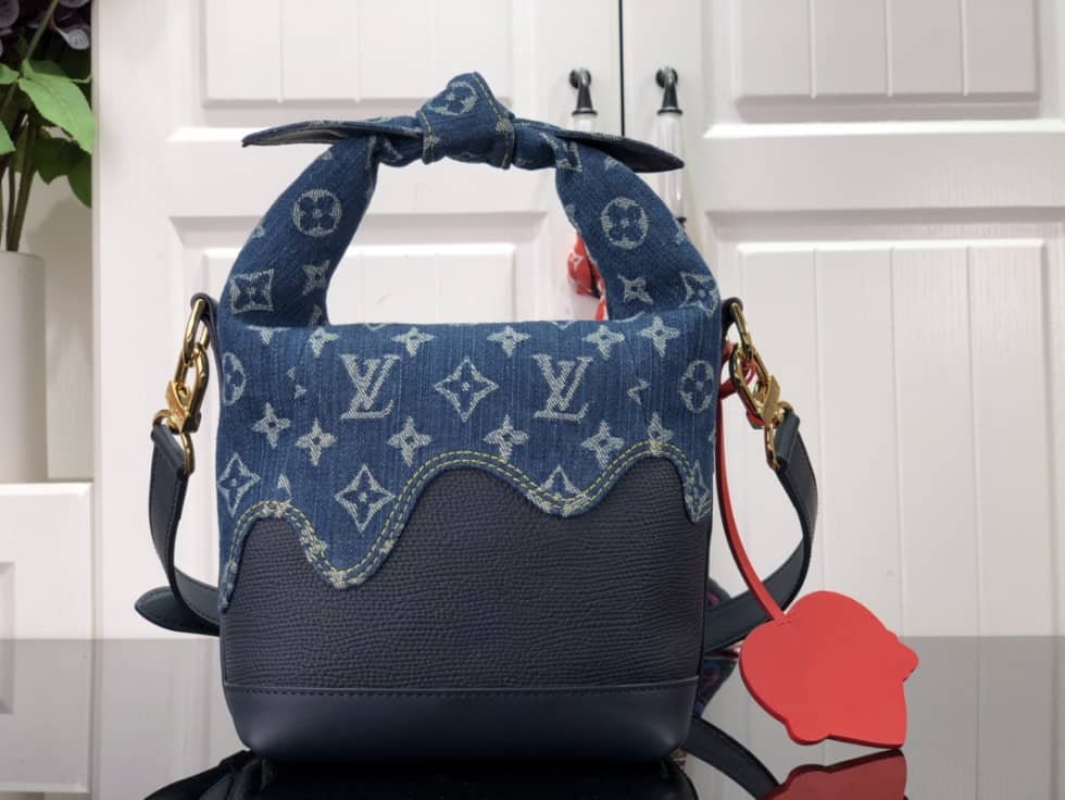 Louis Vuitton Monogram Denim Japanese Cruiser M45970 Replica Hobo