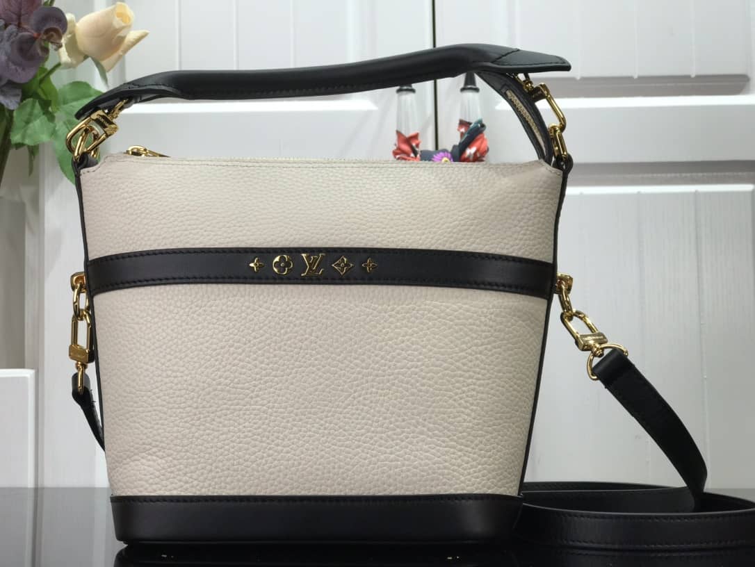 Louis Vuitton Cruiser PM Calfskin Leather Replica Bag White M57934