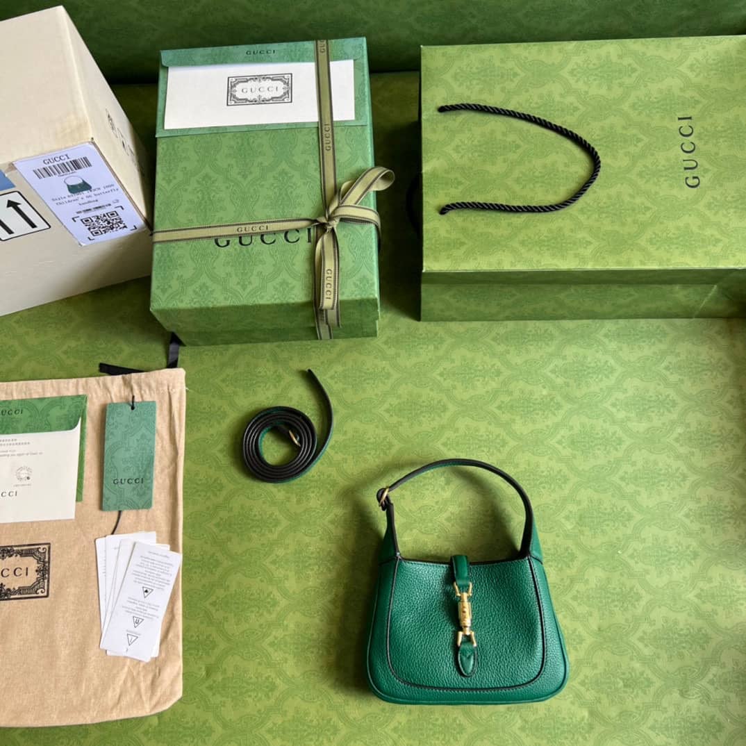 Gucci Jackie 1961 Mini Hobo Bag Black 637091 Replica