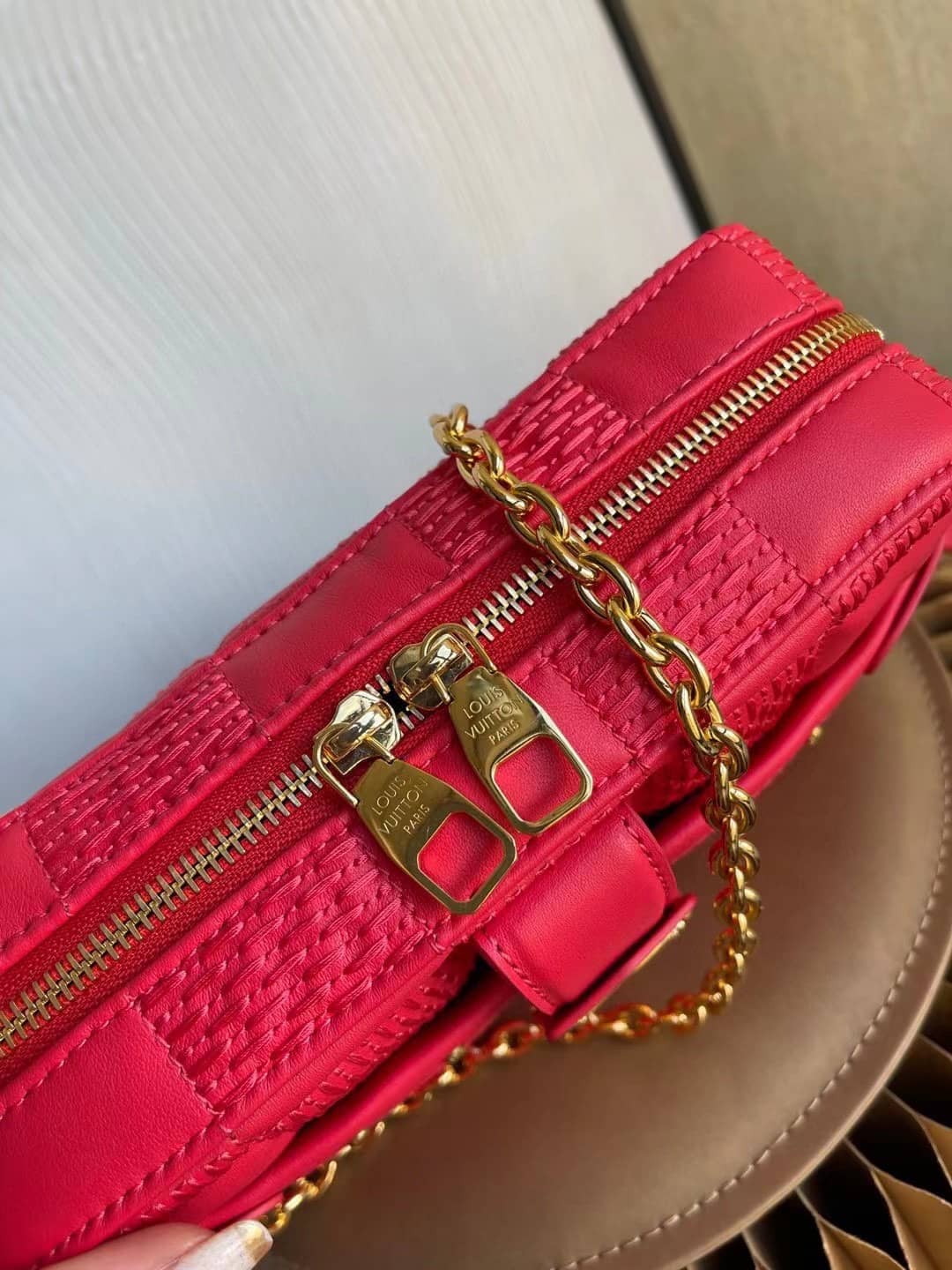 Louis Vuitton Troca PM Red M59118 Replica Crossbody Bag