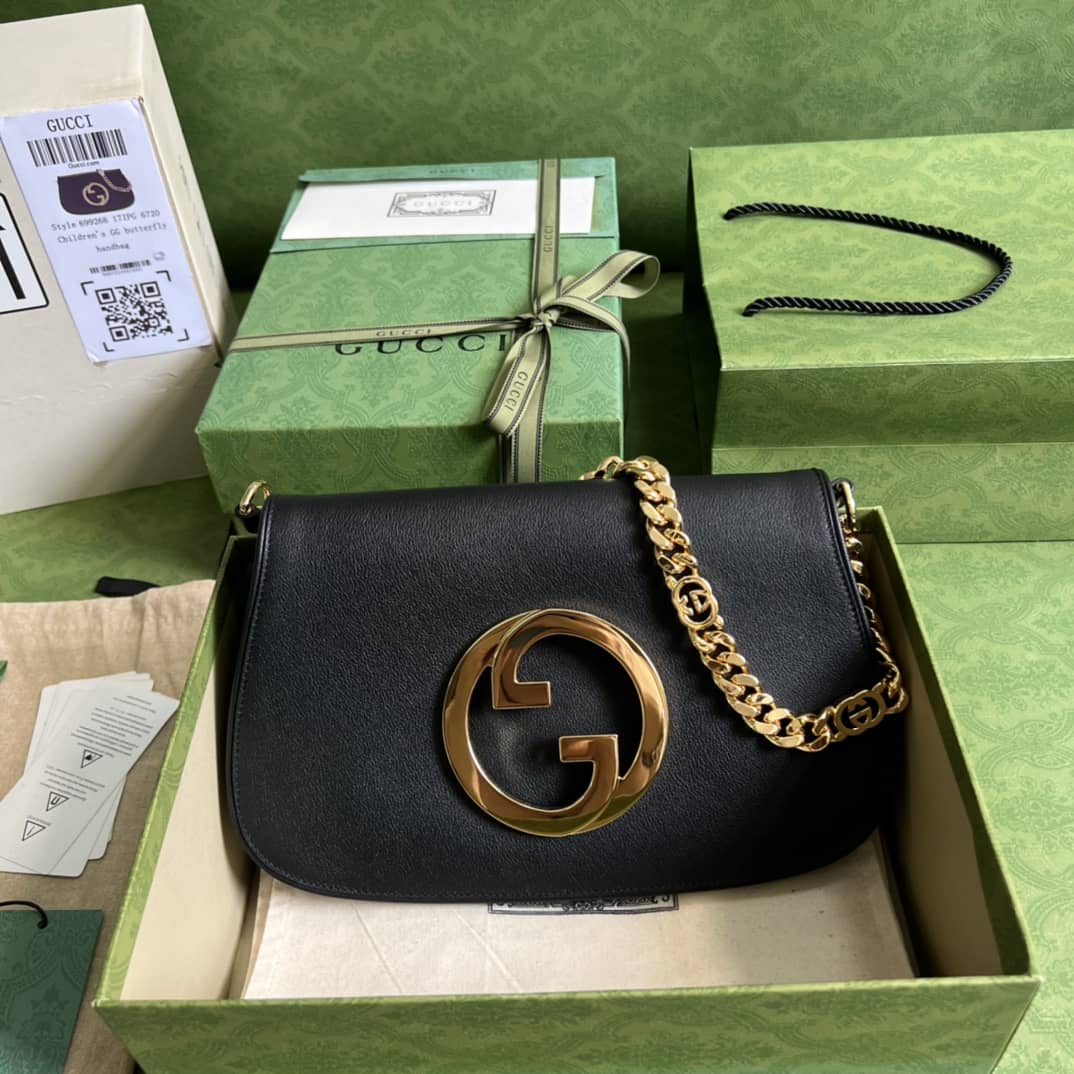 Gucci Blondie Black 699268 Replica Shoulder Bag