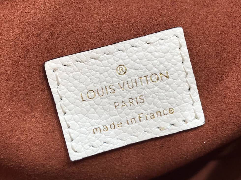 Louis Vuitton Pochette Metis Marine Leather White M44071 Replica Shoulder Bag