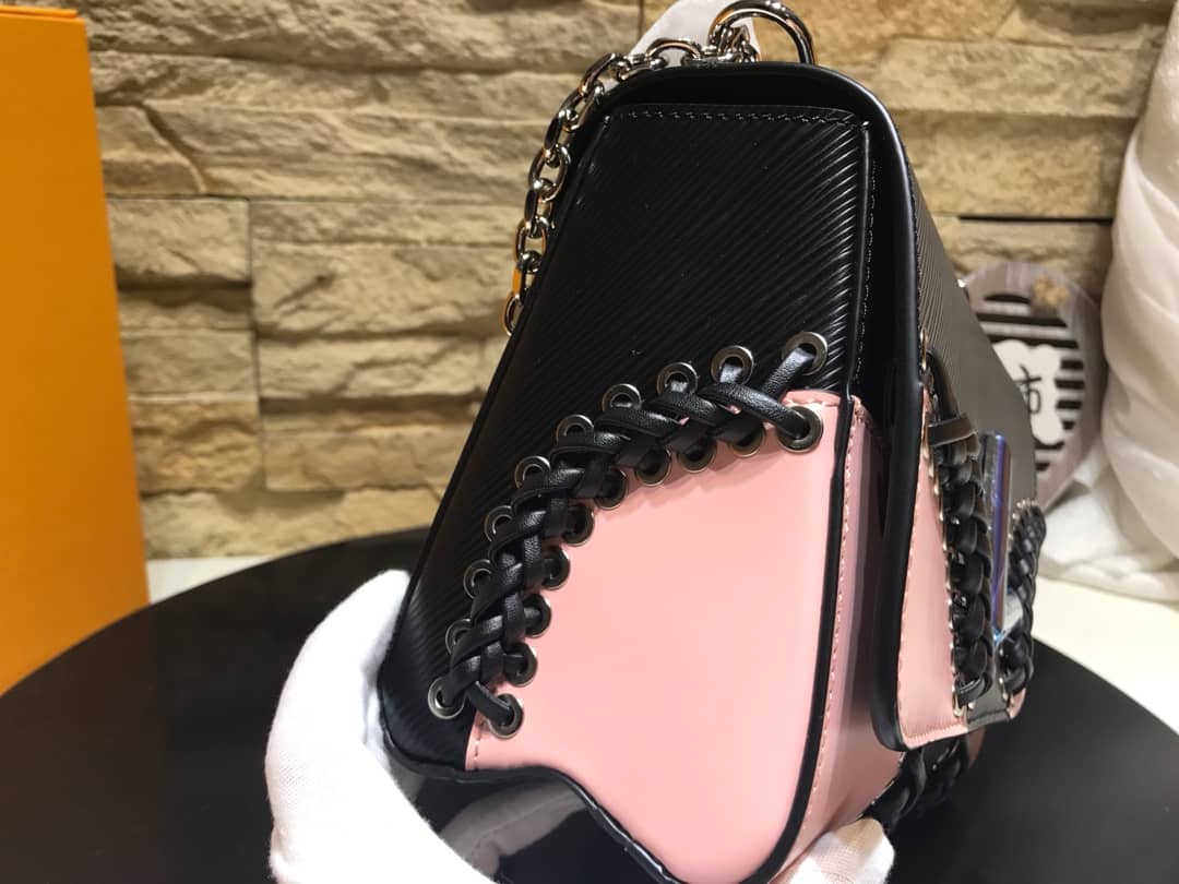 Louis Vuitton Replica Twist MM Epi Leather Bag Pink